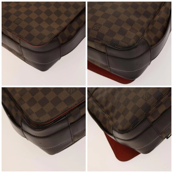 LOUIS VUITTON Damier Ebene Bastille Shoulder Bag N45258 LV Auth PP829 - Picture 15 of 16